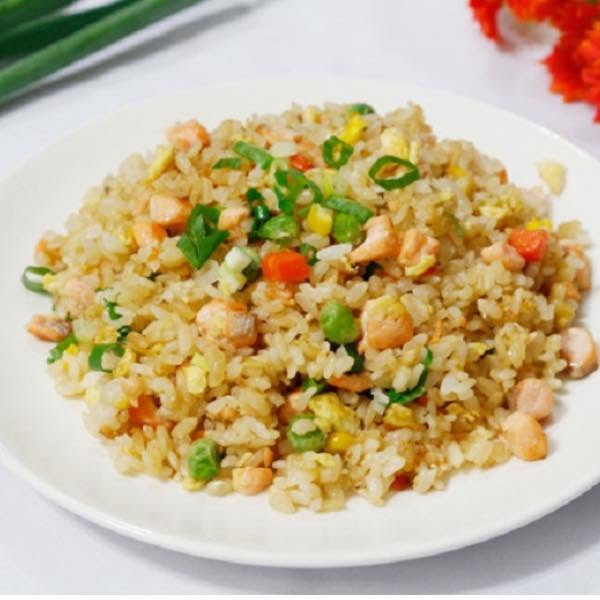 Fried rice with vegetables