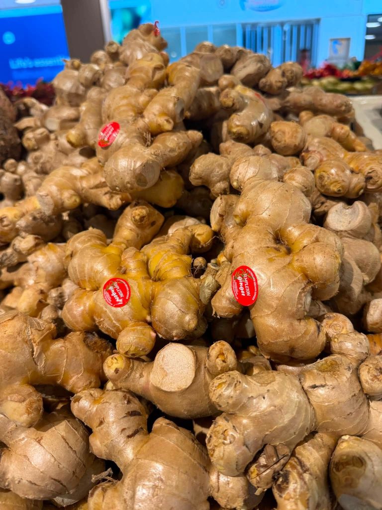 Fresh ginger root